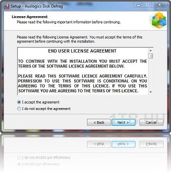 Auslogics Disk Defrag